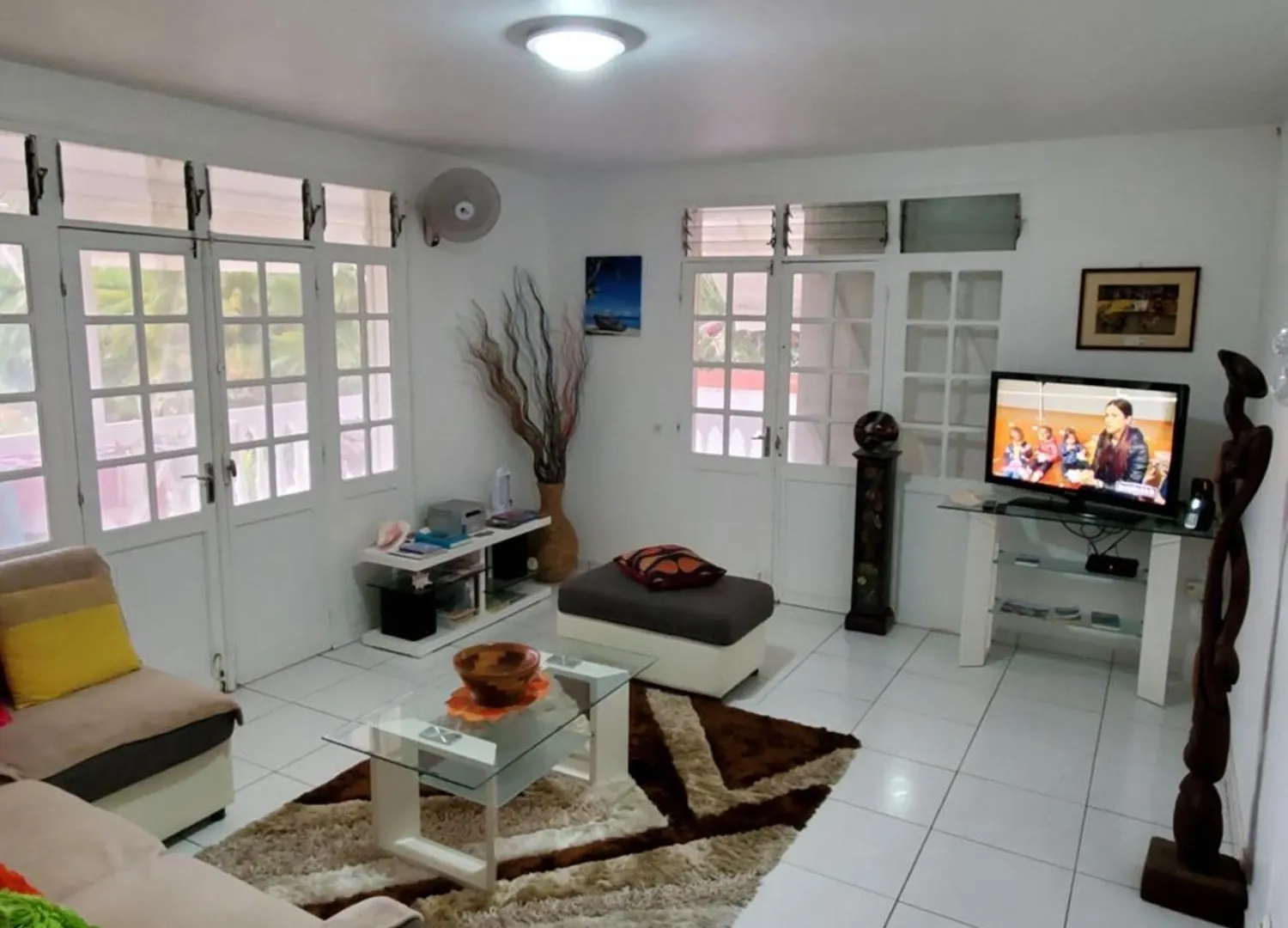 Villa Iguanina120M2-Wifi-300M Plage-4 Pers Ле-Гозье