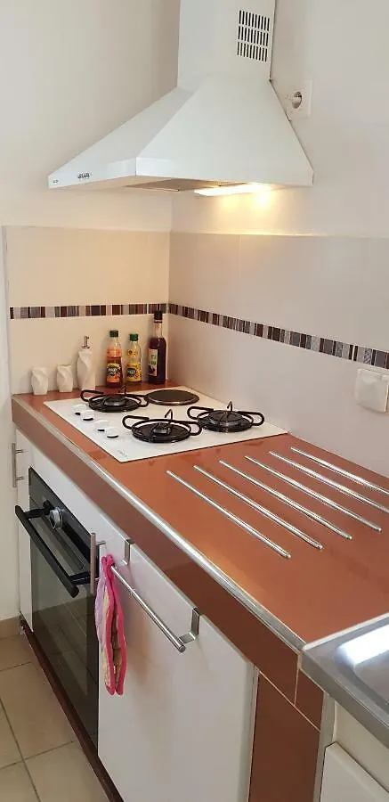 Villa Iguanina120M2-Wifi-300M Plage-4 Pers Ле-Гозье Гваделупа